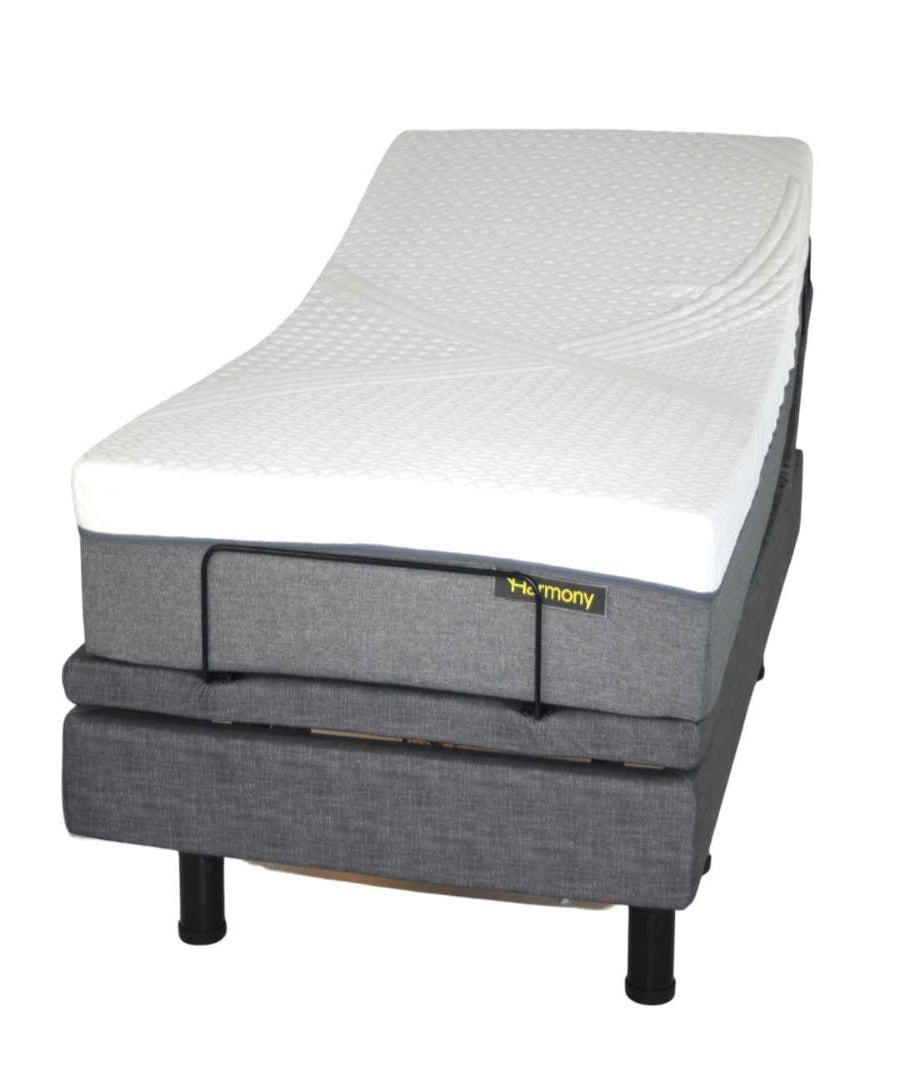 Harmony Hi-Low Adjustable Bed Base with Massage and Height Control - Care Made